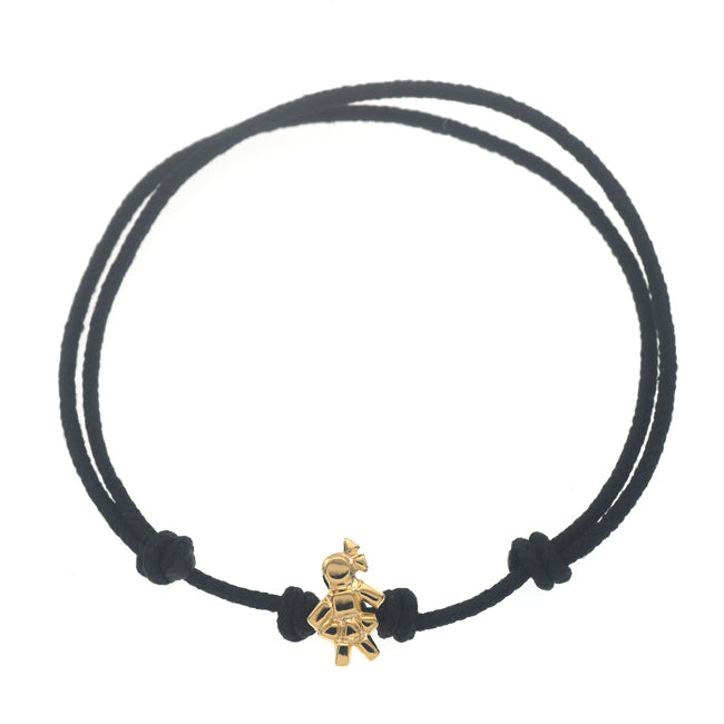 Bracelet fil simple mini Louloux Girl Gold