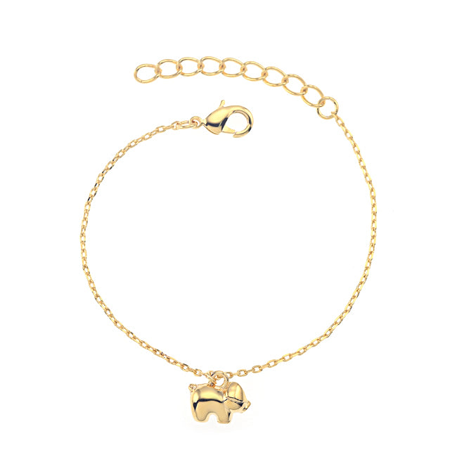 Bracelet chaine cochon Gold - Taille enfant