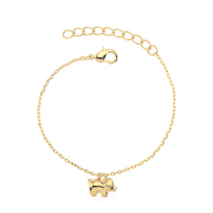 Bracelet chaine cochon Gold - Taille enfant