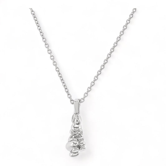 Collier Grand Lapin Argent